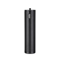 Black aluminium alloy power bank handle with 6800mAh capacity measuring 12.5cm long