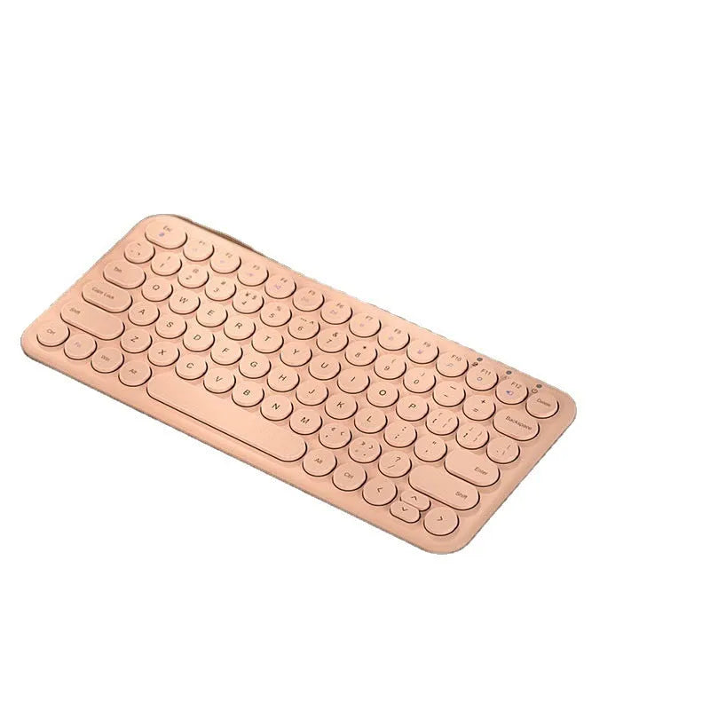 Ultra-thin wireless keyboard and mouse set with 1000DPI optical mouse and membrane keyboard