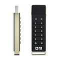 64GB fingerprint security USB 3.0 flash drive with metal casing for confidential file protection