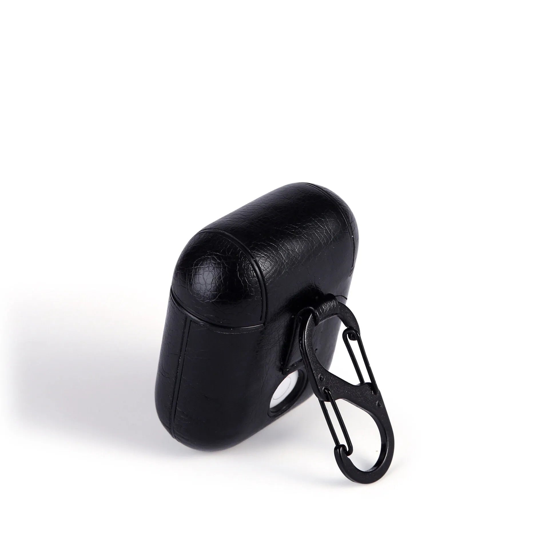 Genuine leather AirPods protective case in black, brown, light brown and red colour options