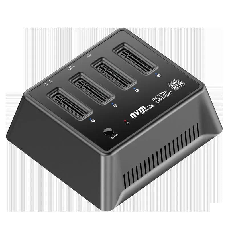 Aluminium M.2 SSD heatsink cooler for dual protocol drives, colour K30174P2.