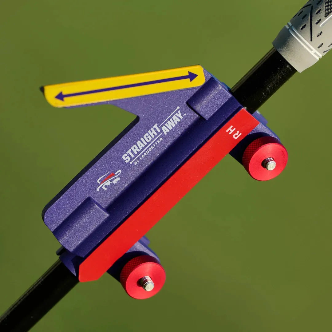 Plastic golf swing plane simulator training aid with alignment guide for swing mechanics