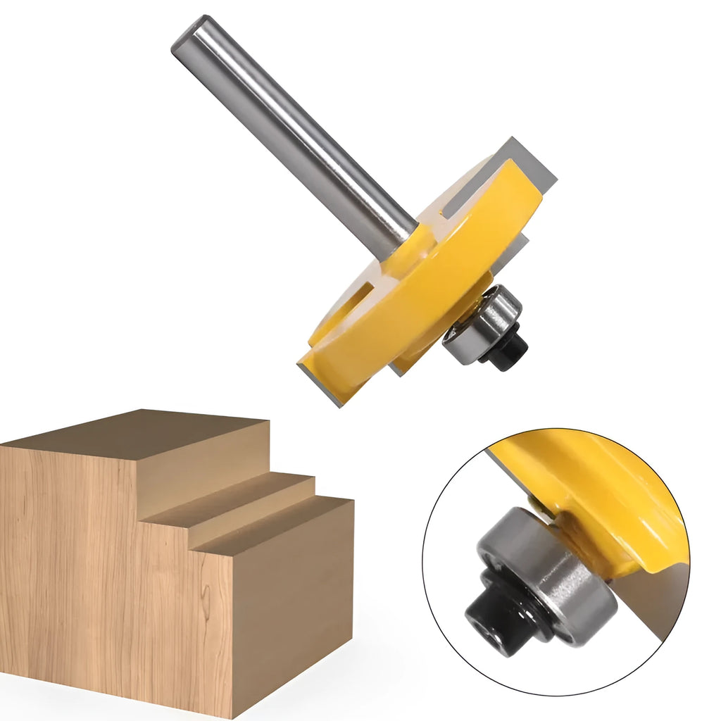 Door and window step knife woodworking cutter with 8mm shank and 12.7mm carbide blade
