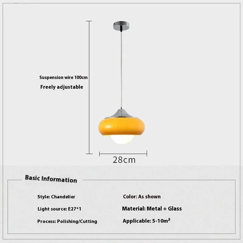 Bauhaus three headed egg tart pendant light in milk white glass for retro ceiling lighting