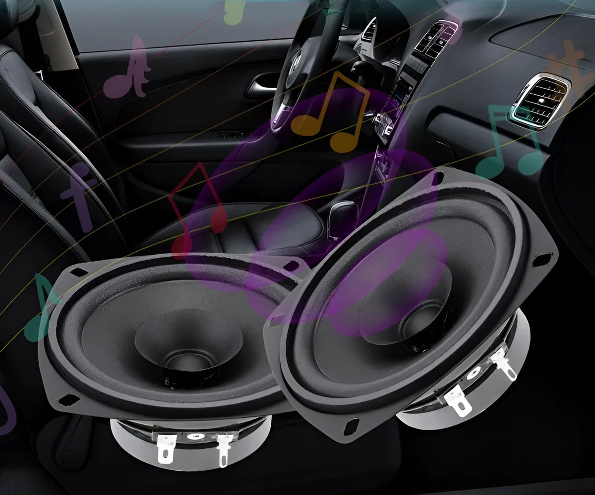 4 inch car audio speaker for General Motors vehicles with magnet construction