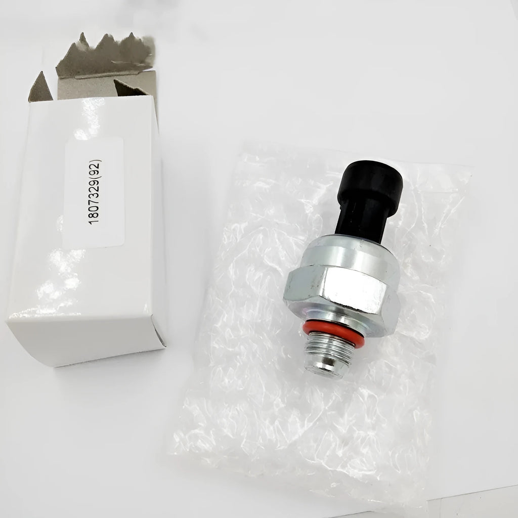 Ford fuel rail pressure sensor part number F6TZ-9F838-A with attached pigtail connector.