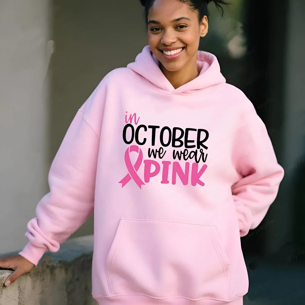 Retro print 'I'm A Survivor' pullover hoodie in street fashion style with side seam pockets.