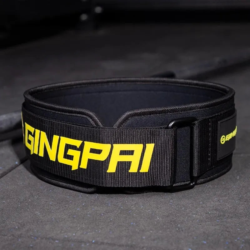 Abdominal exercising waist band for strength training and weightlifting protection