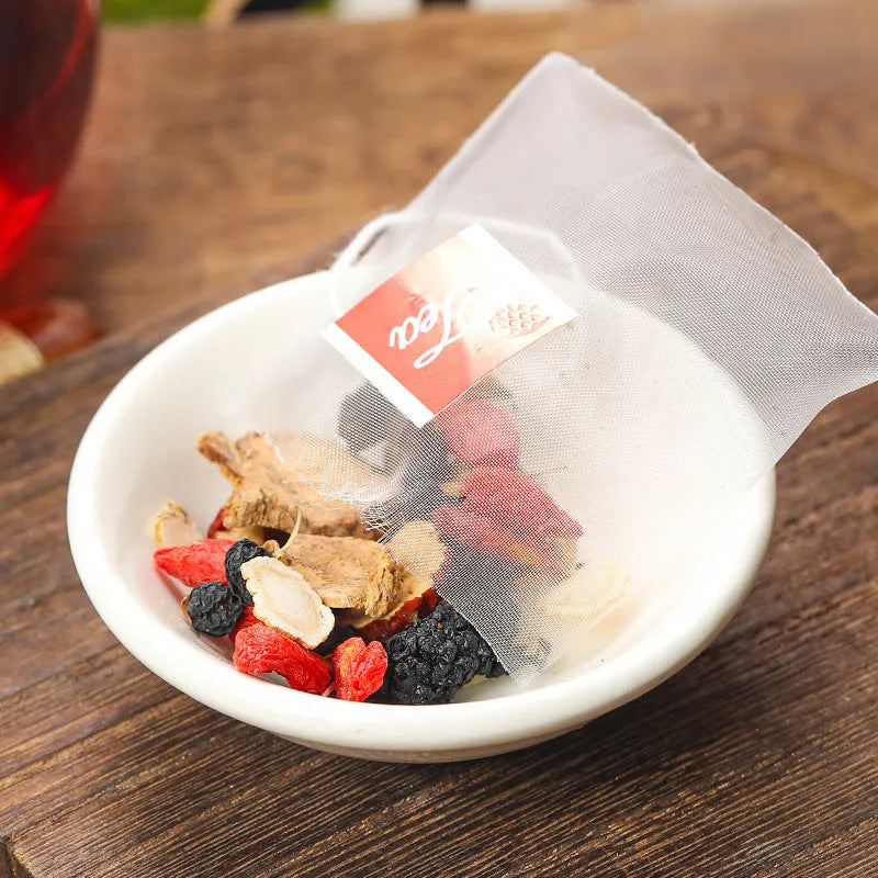 Ginseng Black Wolfberry Tea package with 40 individual 5g tea sachets totalling 200g