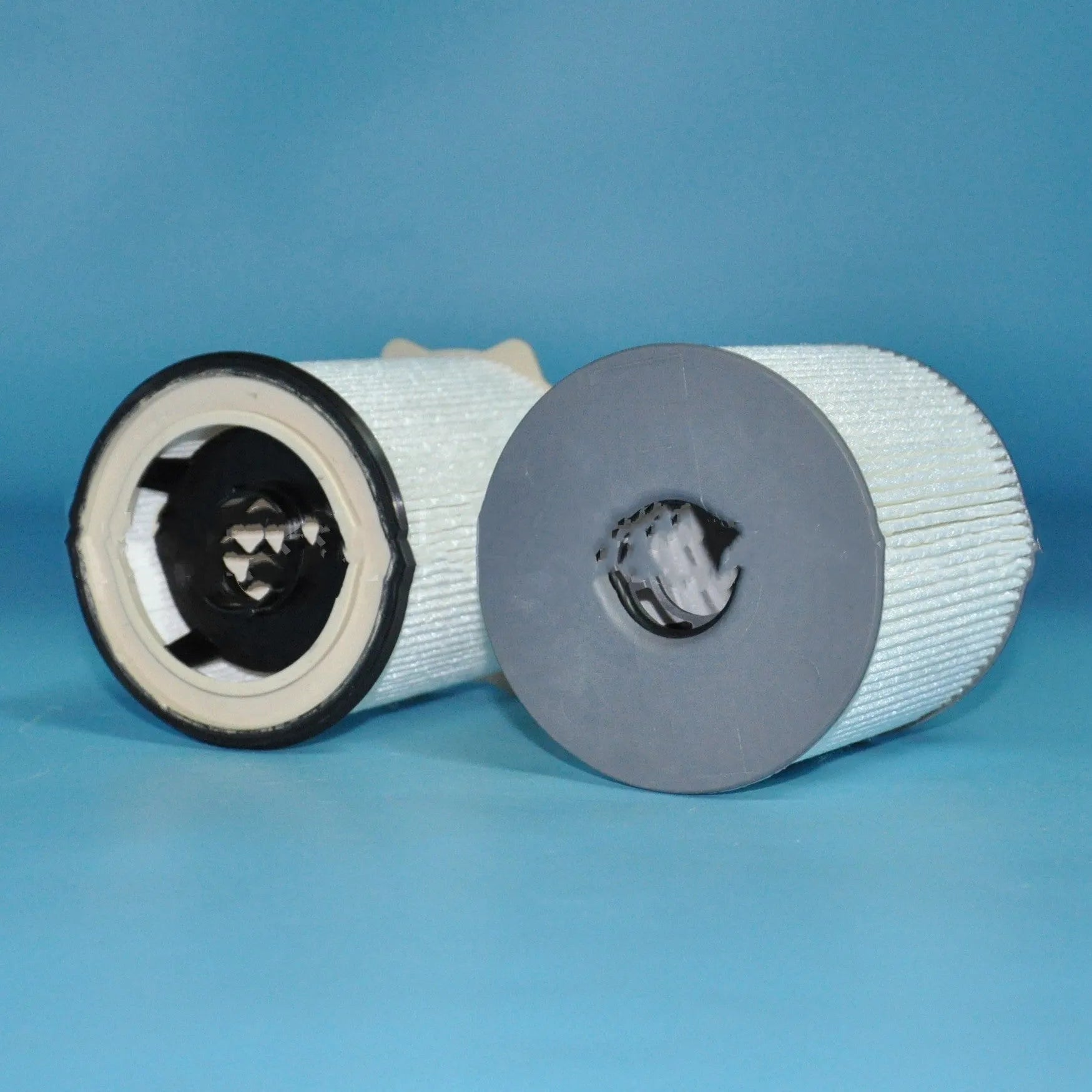 RAM diesel truck fuel filter and water separator replacement kit in white with nitrile rubber seal.