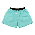 Men's solid-colour mesh quick-drying shorts in chemical fibre fabric for summer sports