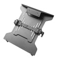 Notebook stand tray for 17.3 inch or less laptops, plastic and sheet metal, 300 x 60 x 280mm, 4.5kg load
