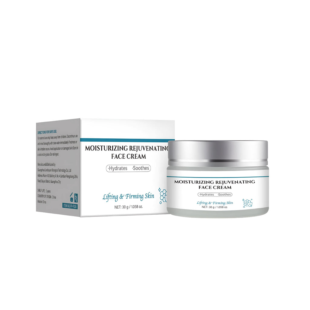 30g anti-aging cream jar with FP-F024 formula for facial skincare
