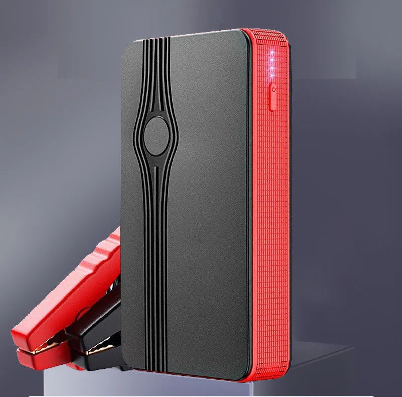 K4-E automobile emergency starting power supply with polymer cells for vehicle jump starting and USB charging