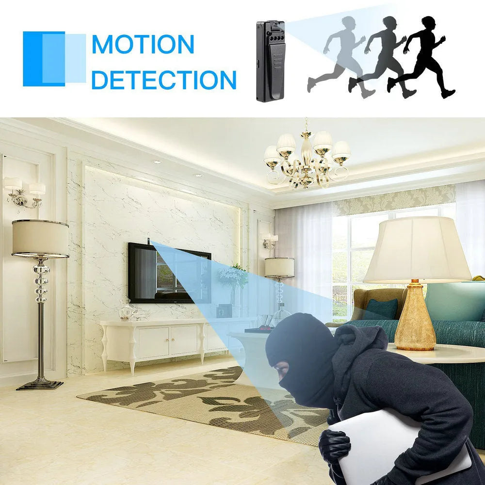 Black 1080p HD digital video camera with 90-degree rotation capability for flexible positioning
