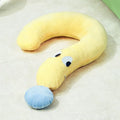 Blue rectangular pet pillow measuring 62cm by 39cm for cats and dogs.