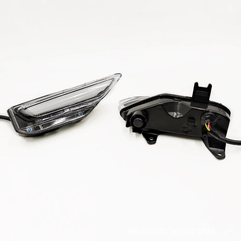 Infiniti Q50 Q70 front bumper LED fog lamp and daytime running light unit with ABS housing