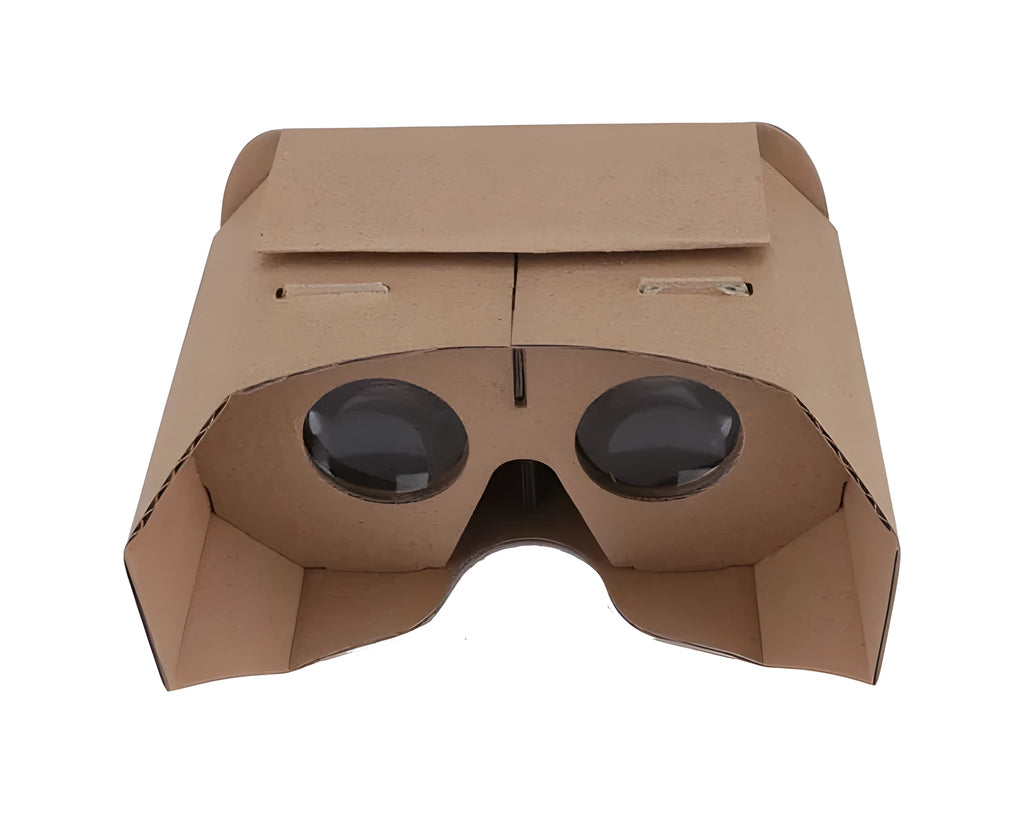 Carton virtual reality glasses for mobile phones with 153mm by 83mm dimensions