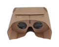Carton virtual reality glasses for mobile phones with 153mm by 83mm dimensions