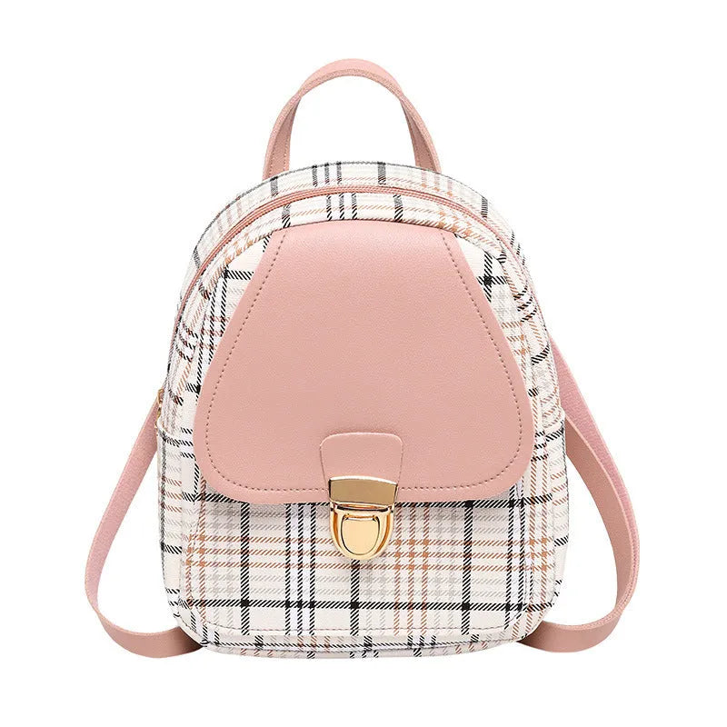 A one shoulder diagonal phone bag in PU fabric, shown in one of five colour options.