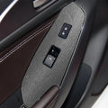 TPU protective film set of 4 pieces for car door control panels in multiple colour variations