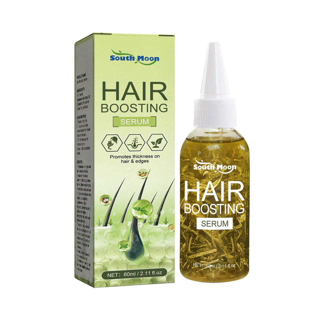 60ml bottle of hair care essential oil for anti-fall repair and dry hair treatment