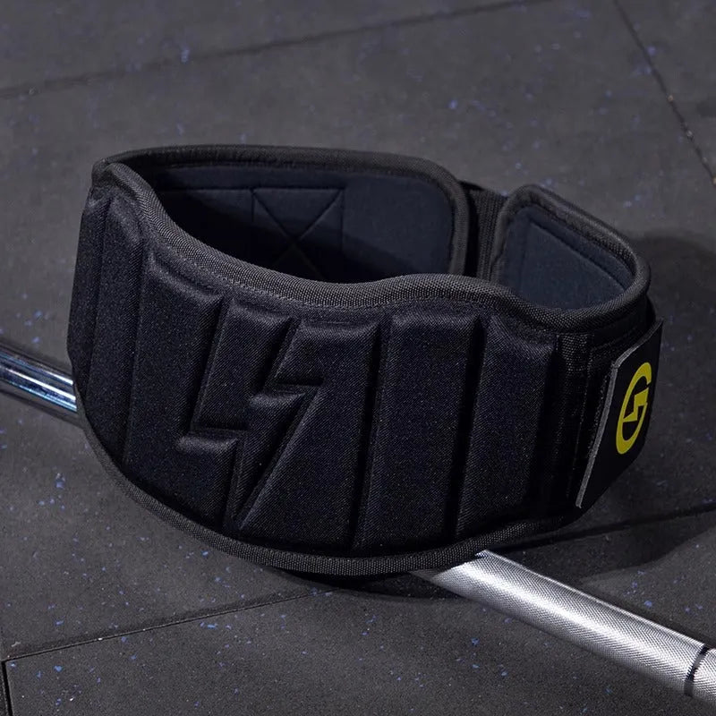 Abdominal exercising waist band for strength training and weightlifting protection