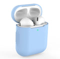 Silicone protective cover for AirPods 2 wireless headset charging case in multiple colour options