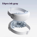 Bluetooth eye steam moisturising massage device in purplish grey, showing its compact rectangular shape.