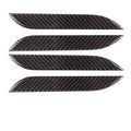 Carbon fibre door handle protection stickers for Tesla Model S anti-scratch application