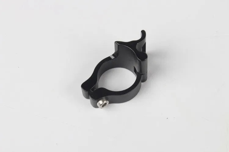 28.6mm black aluminium alloy vehicle clamp ring with steel frame for hose connections