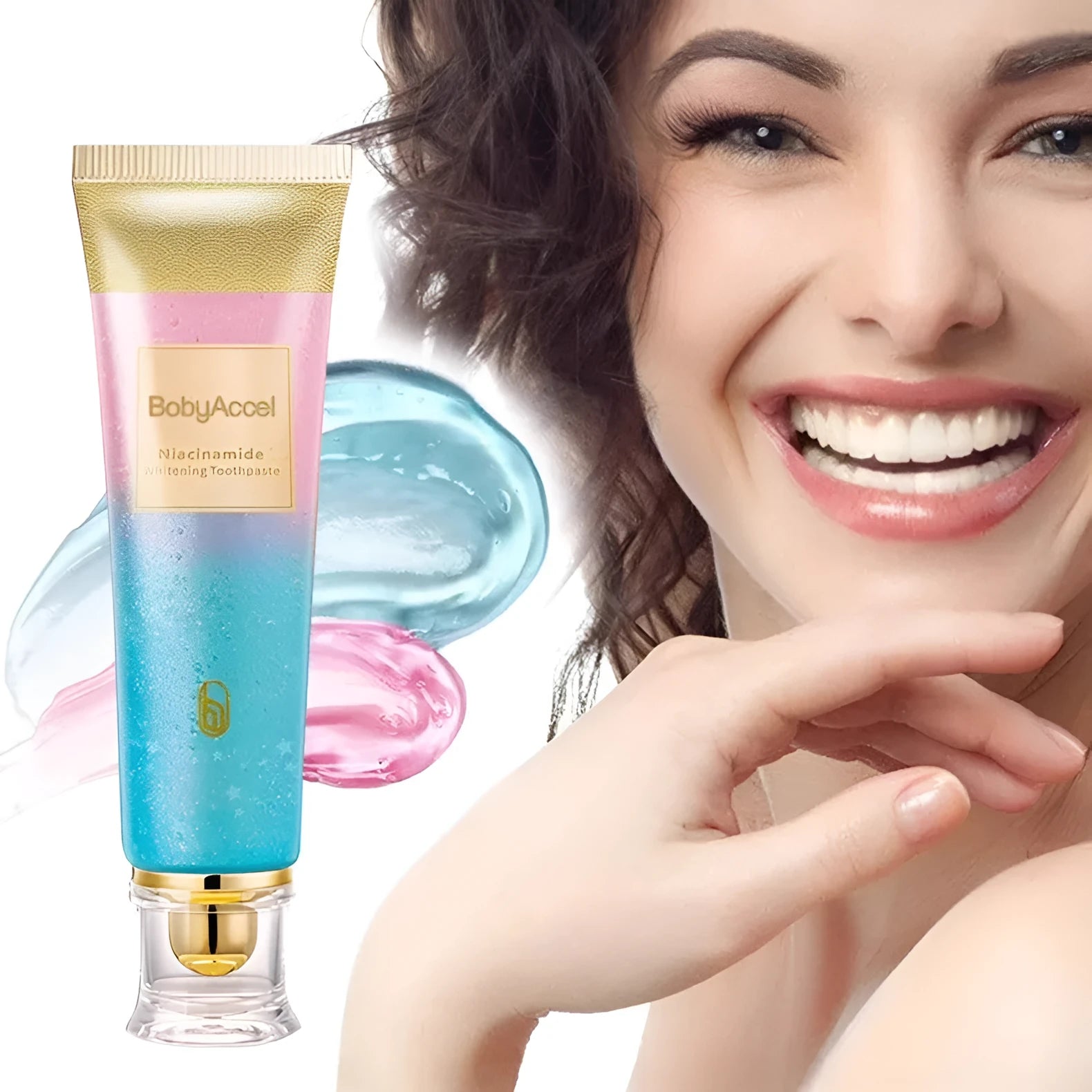 100g nicotinamide whitening toothpaste tube for adult oral care