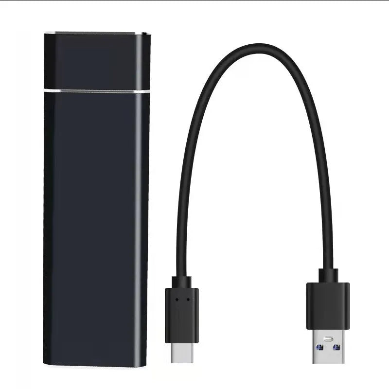 6TB capacity mobile hard disk with metal shell in multiple colour options including black, blue, orange, red, and silver