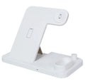 4-in-1 wireless charging station with adjustable stand for Apple Watch, iPhone, AirPods, and Apple Pencil