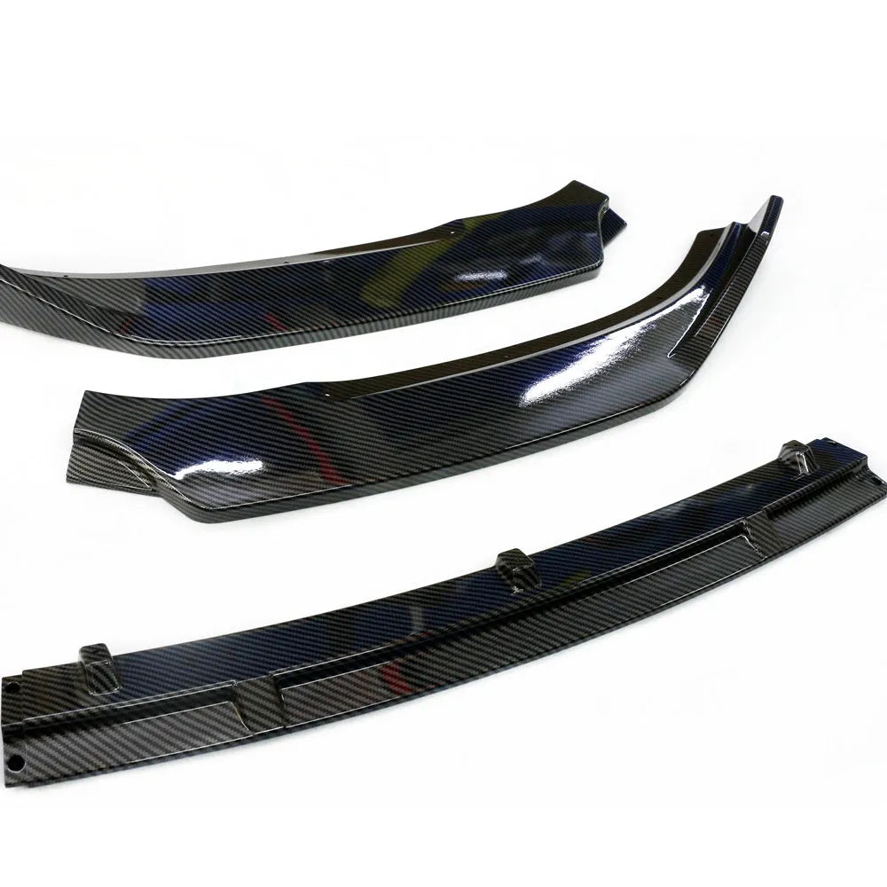 Unksera M10 three-section front shovel car tail for BMW retrofitting in carbon braze pattern finish
