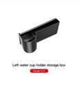 Plastic dashboard cup holder for left-hand drive Tesla Model 3 and Model Y cars