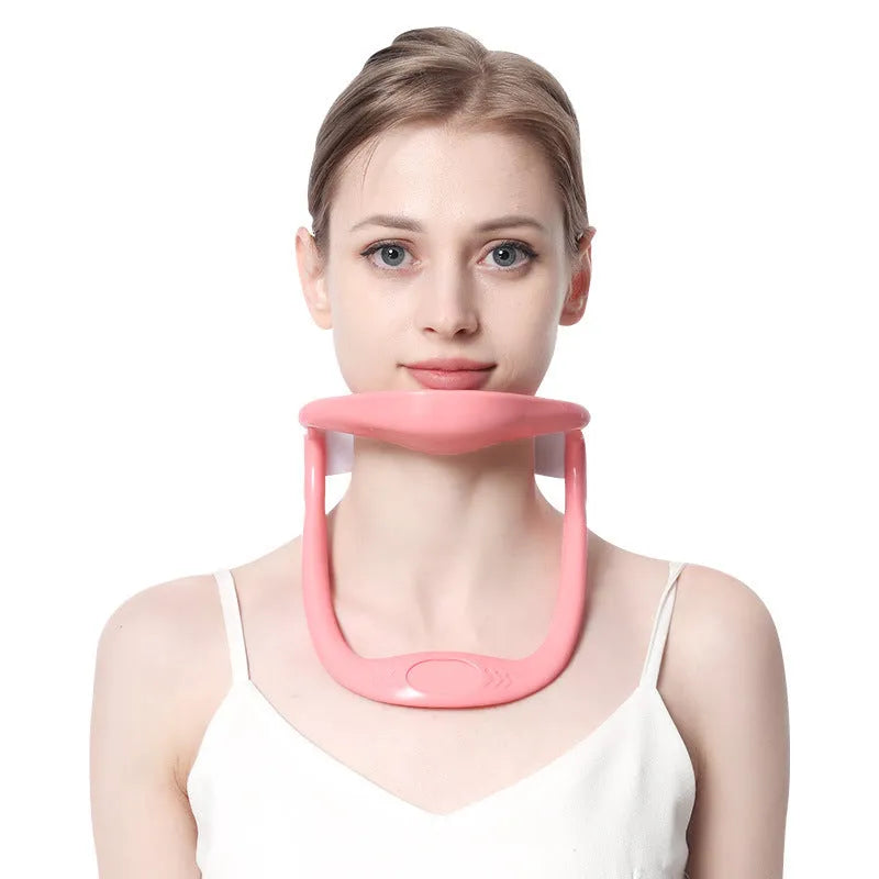 PP plastic cervical neck brace with shoulder forward support in multiple colour options