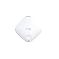Small Diamond Global Locator Bluetooth tracker for keys and wallet in black, blue, green, pink, and white colours.
