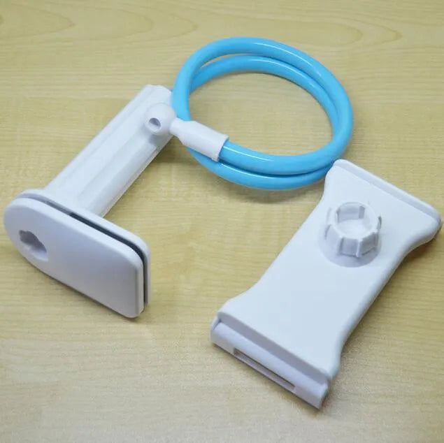 Bedside oversize flat panel mobile phone holder with long flexible arm in various colour options