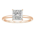 Polished geometric round ring for women in 925 silver, shown in gold, rose gold, and silver colour finishes.