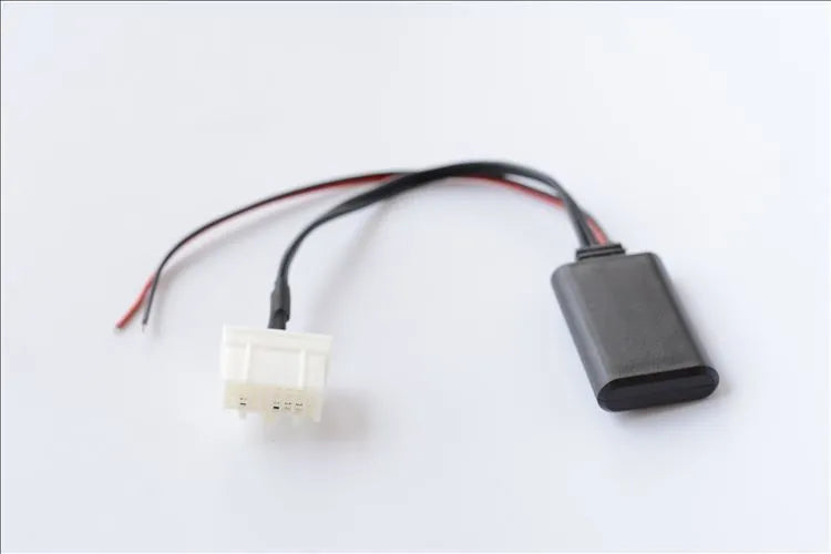 Black Mazda-specific Bluetooth audio link cable for 2006+ models with Bluetooth 5.0.