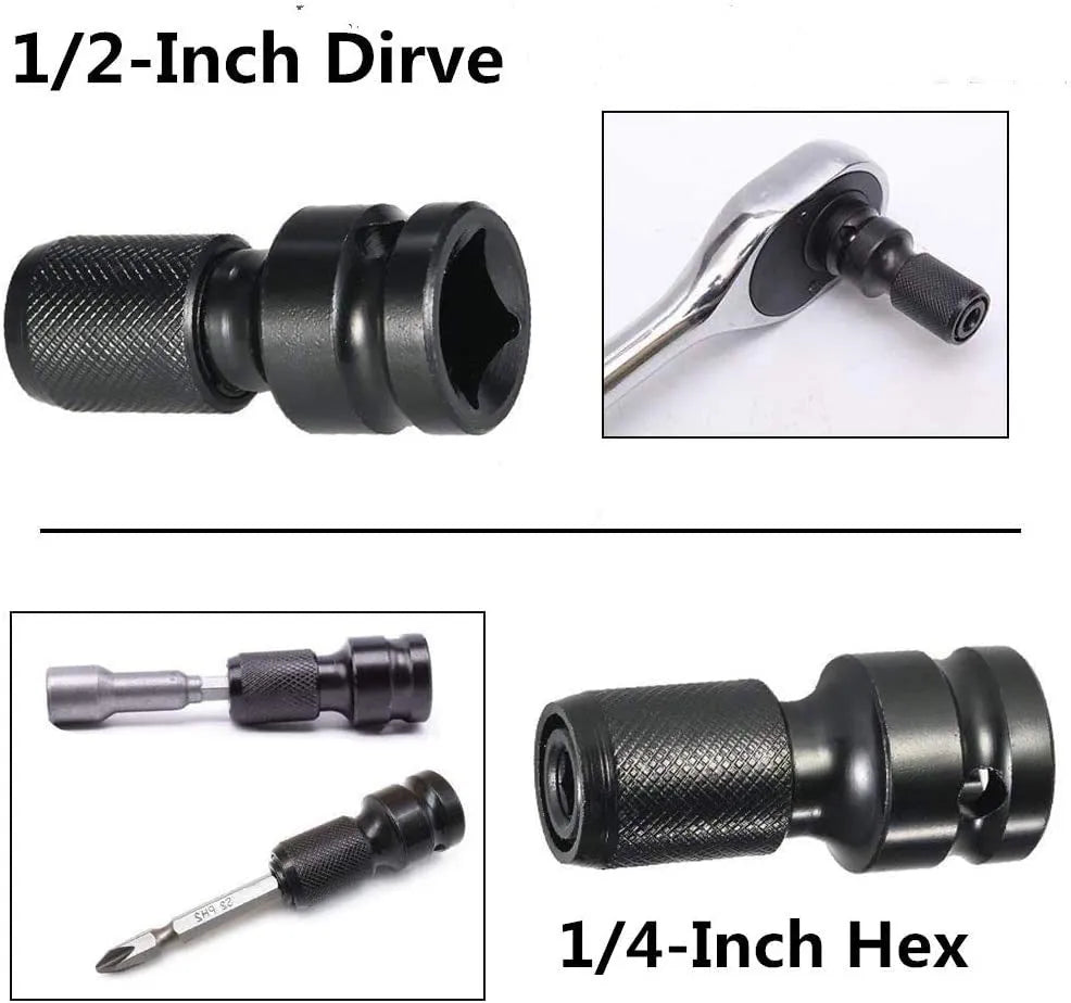 No. 45 steel scaling bit holder adapter with telescopic sleeve and O-ring bolt mechanism