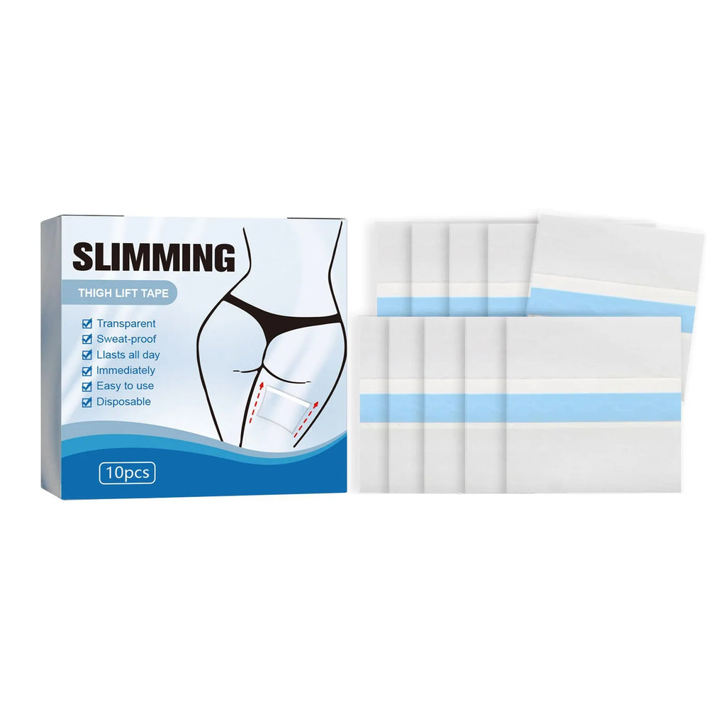 12cm square body shaping patch with adhesive backing and collagen formula