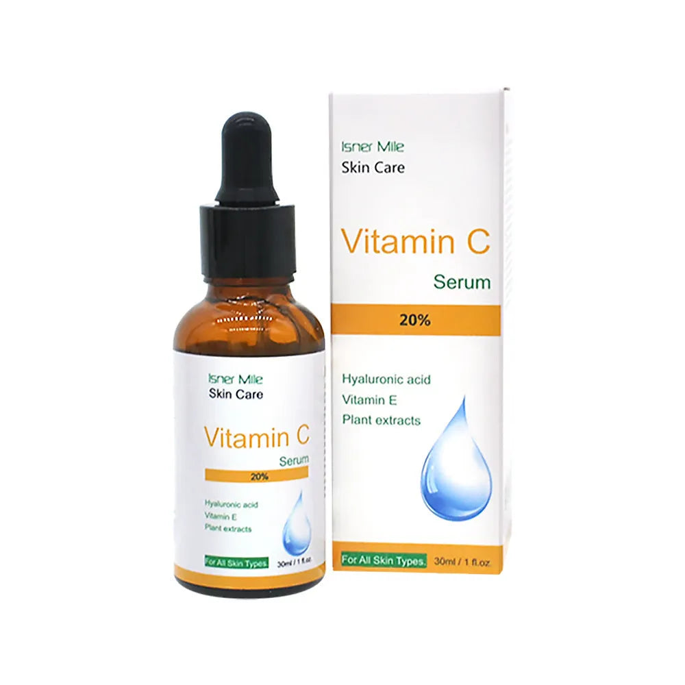 30ml bottle of undiluted Vitamin C skincare essence for brightening and moisturising.