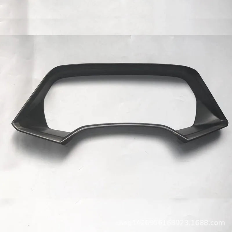 BMW X5 dashboard decoration frame in ABS plastic with carbon fibre or peach wood finish