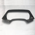 BMW X5 dashboard decoration frame in ABS plastic with carbon fibre or peach wood finish