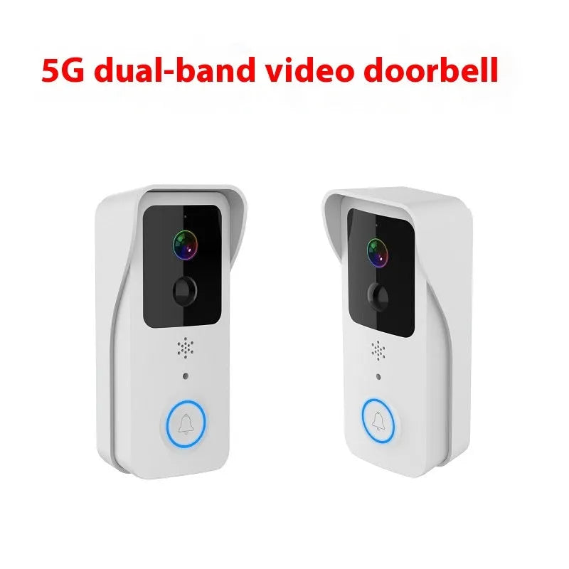 Smart home waterproof visual doorbell with HD camera and remote intercom functionality
