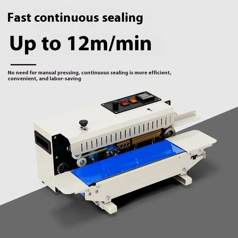 Handheld L1 steel seal sealing machine with integrated date printing feature