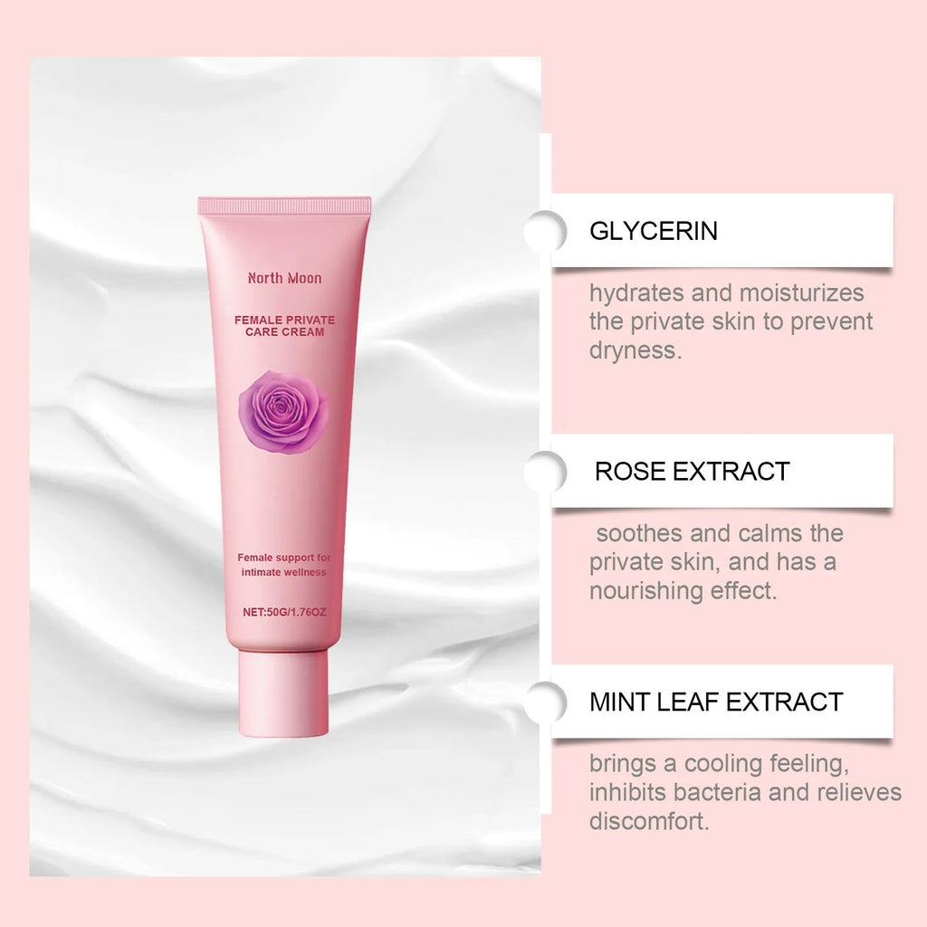 50g daily moisturising cream container for dry tender skin with glycerol and botanical extracts