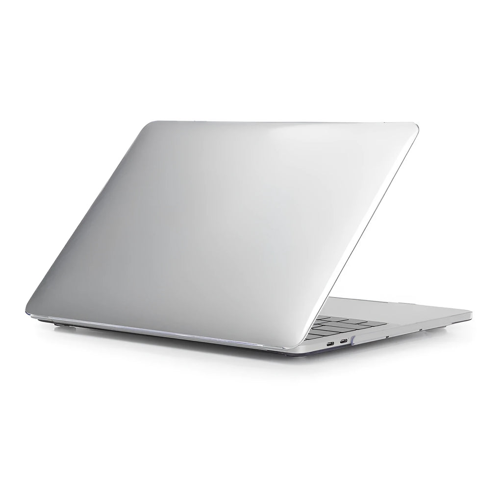 Clear and black PC protective cases for MacBook Pro 14.2-inch and 16.2-inch laptops